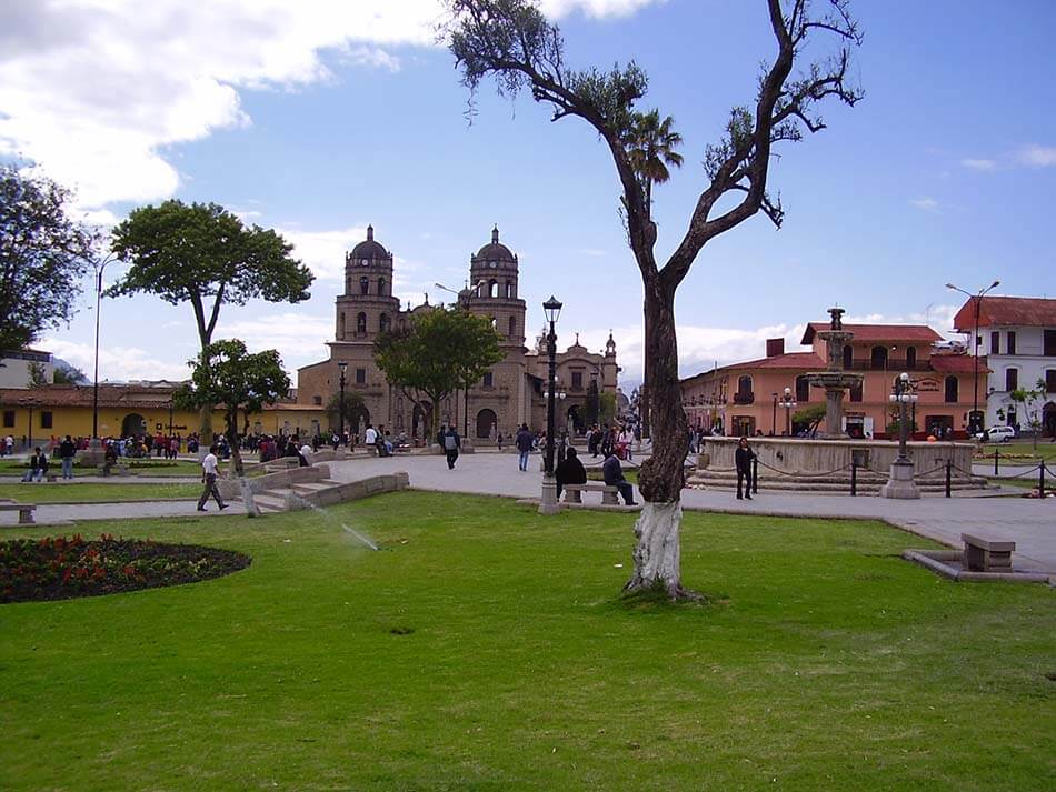 Plaza de Armas - Turismo en Cajamarca