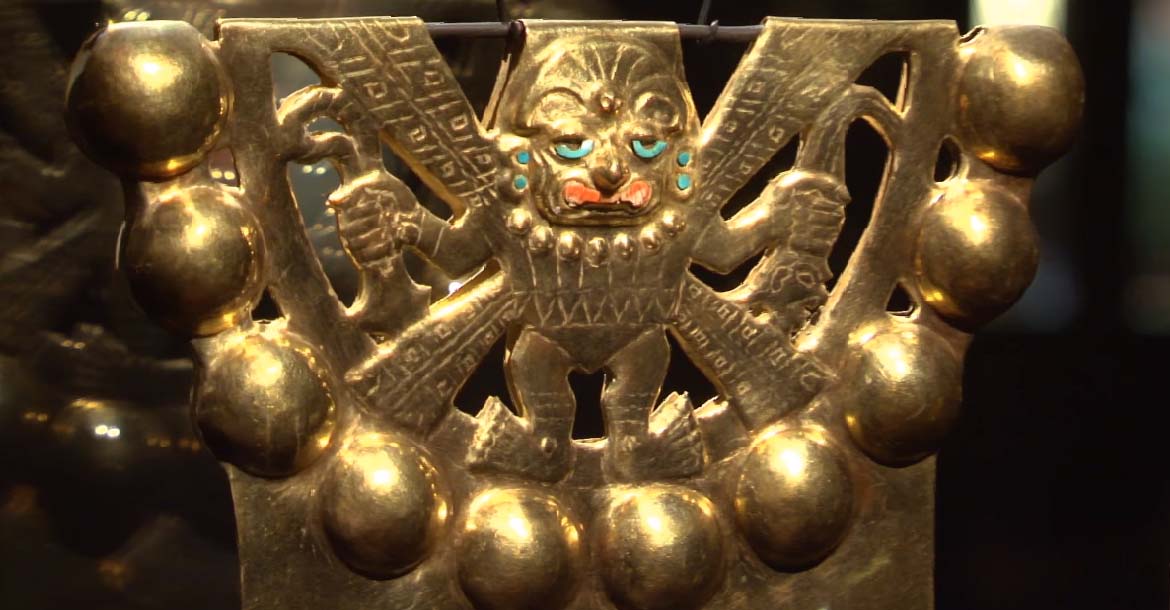 Objeto de Oro 2 - Museo Señor de Sipán