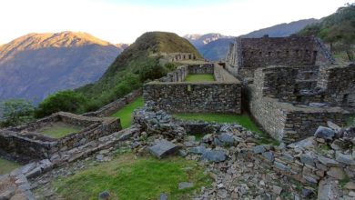 Sitio arqueologico de Choquequirao en Cusco