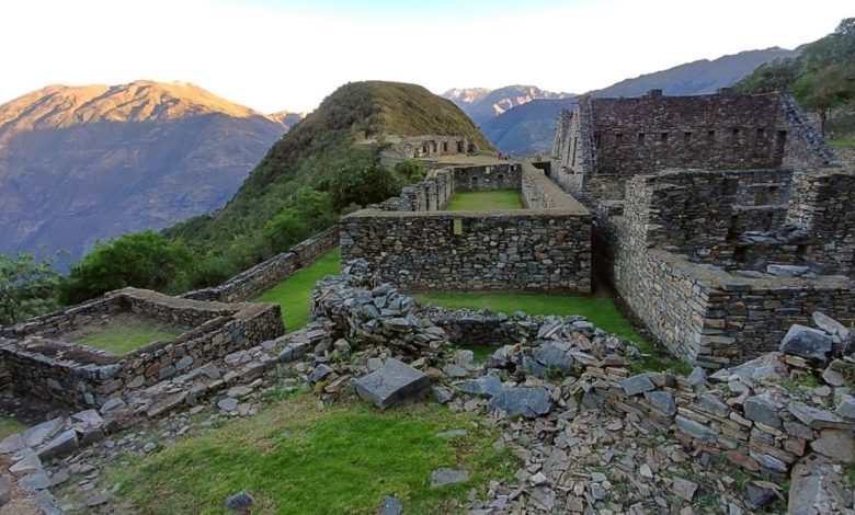 Sitio arqueologico de Choquequirao en Cusco
