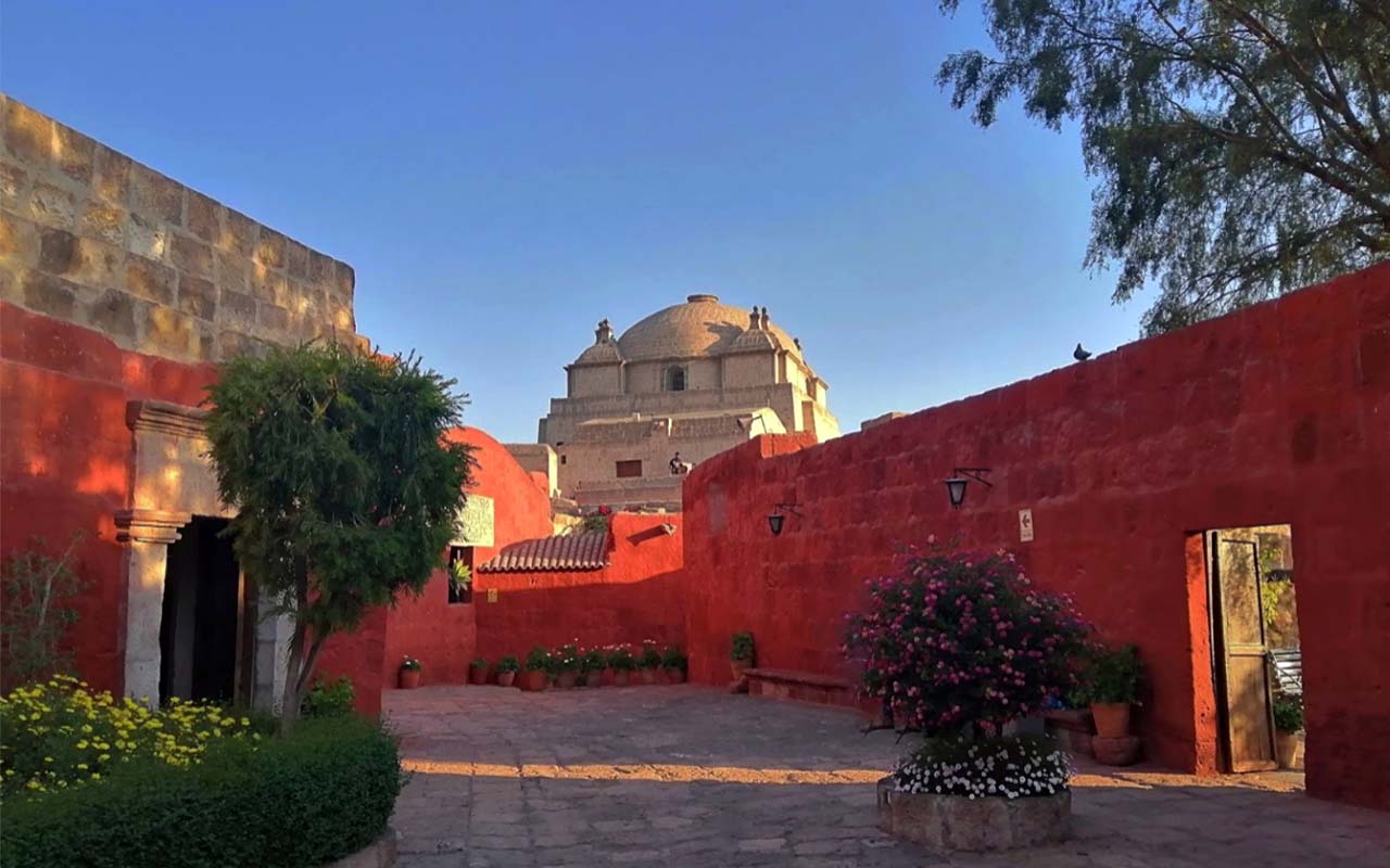 Monasterio de Santa Catalina en la ciudad de Arequipa