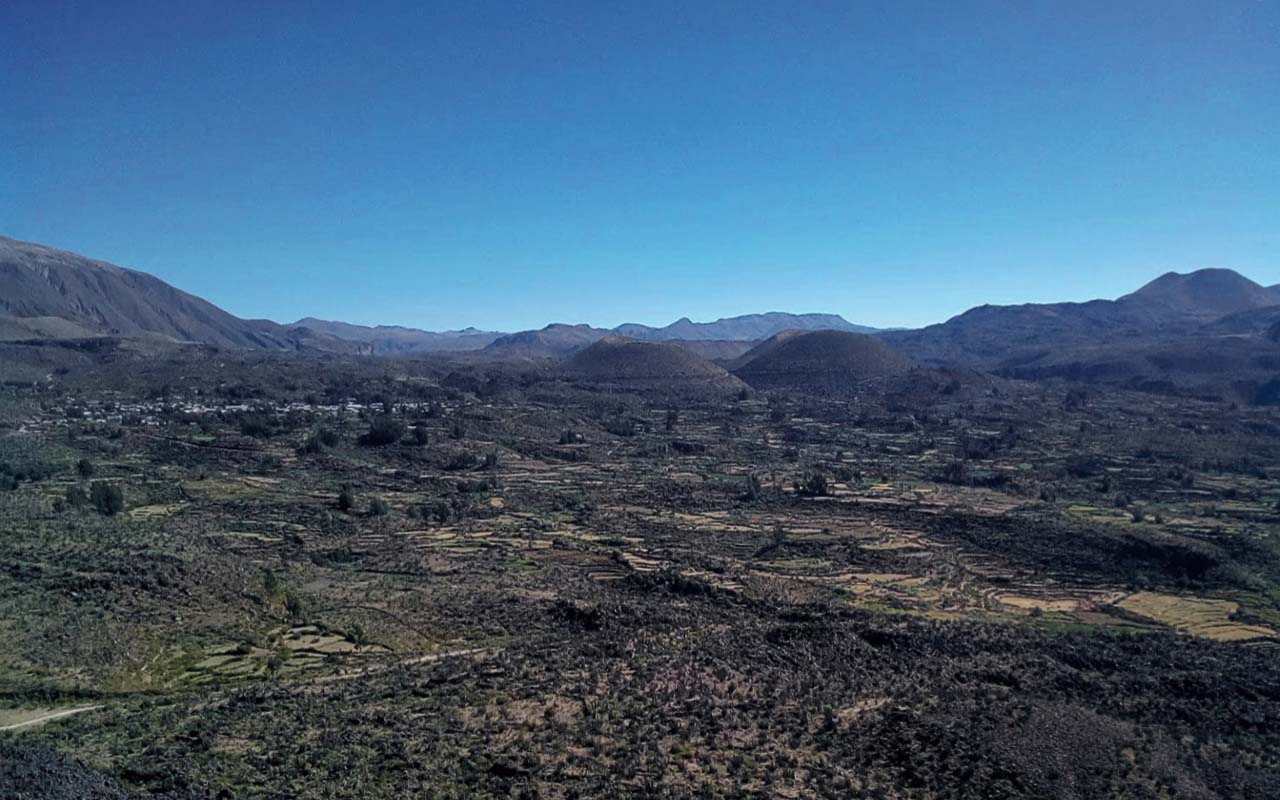 Valle de los Volcanes en Arequipa