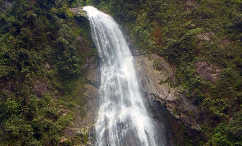 Catarata de Numparket en Bagua-Amazonas