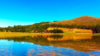 La laguna Sulluscocha en Cajamarca